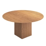 Dk3 - Ten table round matbord Ø120cm oljad ek - Matbord - Christian Troels & Jacob Plejdrup - Träfärgad - Trä