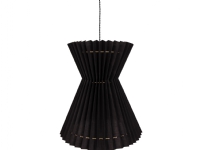 Globen Lighting Maiden hängande golvlampa, svart, E27, 40 cm