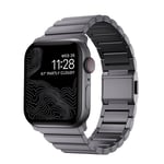 Nomad Aluminum Band Apple Watch SE 44mm Space Gray
