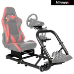 Minneer Racing Simulator Cockpit Steering Wheel Stand Fit Logitech G29 G920 G923