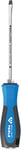 BRILLIANT TOOLS BT031021 Screwdriver Slotted with Impact Cap 5.5 x 125 mm [Powered by KS Tools]