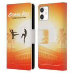 Head Case Designs Officially Licensed Cobra Kai Karate Kid Saga Graphics Leather Book Wallet Case Cover Compatible With Apple iPhone 12 Mini