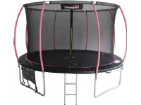 Trampoline Lean Sport 244 cm, svart rosa