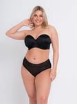 Curvy Kate Smoothie Strapless Moulded Bra - Black, Black, Size 32J, Women