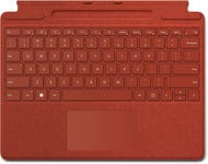 Microsoft Surface Pro 9, 8 or X - Signature Type cover - Red