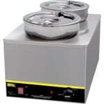 Buffalo Bain Marie With Round Pots Buffet Catering Food Warmers