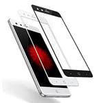 PANGLDT [3-pack] Full Cover Tempered Glass For ZTE Nubia Z17 Z11 mini S Z11 Max For ZTE Blade V8 A2 Plus M2 Lite Z17 Screen Protector Glass Film For_M2_Lite_White