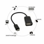 Micro USB male Host to USB Female OTG Cable Adapter For Samsung Galaxy Android