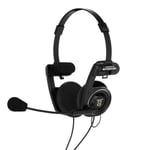 KOSS Hörlurar PortaPro Communication Headset On-Ear Mic - Svart - TheMobileStore On-Ear Hörlurar