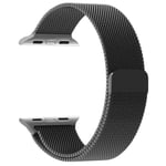 INF Apple Watch 1/2/3 Armband Milanesisk Loop 38 Mm Svart One Size