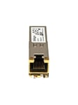 StarTech.com Gigabit RJ45 Copper SFP Transceiver Module - HP J8177C Compatible