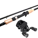 Daiwa TD Pike 8,4´ 70-180gr ABU Garcia Max4 X Black OPS LH 0,32mm