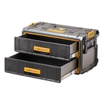 DEWALT ToughSystem 2.0 oppbevaringskoffert med 2 skuffer DWST83529-1