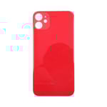 iPhone 11 Baksida/Bakglas med Självhäftande tejp - Röd