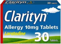 Clarityn Loratidine  Allergy Hay Fever 10mg  - 30 x 2 Tablets**Free Delivery**