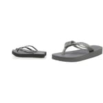 Havaianas, Women's, Slim Flatform, Flip Flop, Black, 7.5/8 UK, Women's, Top Tiras, Flip Flop, Steel Grey, 7.5/8 UK