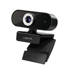 LogiLink compatible Pro full HD USB webcam with microphone - Web-Kamera