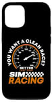 Coque pour iPhone 15 SIM Racer Pédales de jeu vidéo Simulateur de course SIM Racing