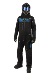 FXR Maverick Lite Monosuit Svart-Blå-Hi Vis""