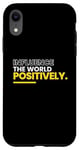 Coque pour iPhone XR Influence positive sur le monde