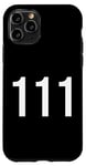 iPhone 11 Pro Angel Number 111 Numerology Mystical Spiritual Number Case