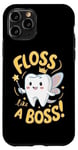 Coque pour iPhone 11 Pro Floss Like a Boss Cute Tooth Fairy Amusant pour les enfants