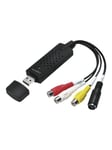 LogiLink USB 2.0 A/V -tallennin USB-A/M 3x RCA +:ksi