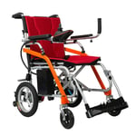 FTFTO Home Accessories Multifunctional Wheelchair for the Elderly Light and Easy to Fold/Disabled Bicycle/Aircraft Portable/Smart/Portable/Travel/Scooter Heavyweight Wheelchair 130Kg
