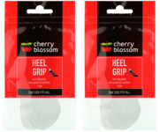 2x Cherry Blossom Heel Grip Anti-Slip Soft Suede Comfort Shoes Sticky
