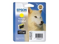 Epson T0964 - 11.4 ml - jaune - originale - emballage coque avec alarme radioélectrique/ acoustique - cartouche d'encre - pour Stylus Photo R2880