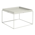 HAY - Tray Table 60x60 cm Warm Grey - Sidobord - Metall