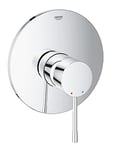 GROHE 19286001 Essence Single-Lever Shower Mixer Trim, Set for Final