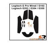 Corepad Soft Grips til Logitech G Pro Wired/G102/G203/G304/G305 Series - Orans