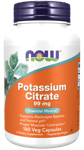 NOW Potassium (Kalium) Citrate 180 vegcaps