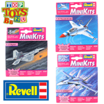 Revell MiniKits - F-16 Thunderbirds, F-22 Raptor & F/A-18 Hornet - Pack of 3