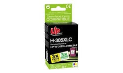 UPrint H-305XLCL - 18 ml - couleur (cyan, magenta, jaune) - compatible - remanufacturé - cartouche d'encre (alternative pour : HP 305XL) - pour HP Deskjet 23XX, 27XX, 28XX, 41XX, 42XX; DeskJet Plus 41XX; ENVY 60XX, 64XX; ENVY Pro 64XX