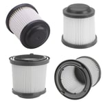 4 Pleated Filters for Black & Decker Dustbuster Pivot Cordless Handheld Vacuums
