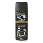 Rust-Oleum Painters Touch Gloss Black Spray Paint Black