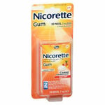 Nicorette Nicotine Polacrilex Gum Fruit Chill 2 mg 20 Each By Nicorette
