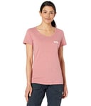 FJALLRAVEN F83509-342-999 Fjällräven Logo T-Shirt W Raspberry Red-Melange M