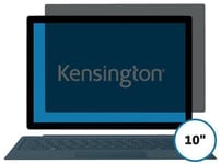 Kensington Laptop Privacy Screen Filter 2-Way Removable for Microsoft Surface Go