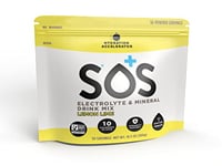 SOS Hydration Keto Electrolyte Powder - Refreshing Citrus Electrolytes Powder - low Calories & Carbs Electrolytes - Low Sugar Energy Drink Powder - Electrolyte Hydration Drink