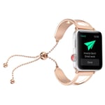 Apple Watch 38mm stylish stainless steel watch strap - Rose Gold