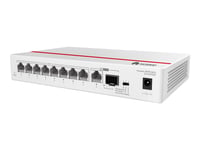 Huawei Ekitengine S110 Series S110-8T2st - Switch - Ohanterad - 8 X 10/100/1000 + 1 X 10/100/1000 (Upplänk) + 1 X Gigabit Sfp (Upplänk) - Skrivbordsmodell, Väggmonterbar
