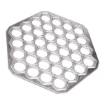 Degknyckare för dumplings, ravioliform för ryska pelmeni, köttform i metall