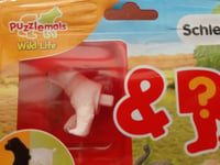 87921 Schleich Puzzlemals Wild Life POLAR BEAR Mix & match animal toy model TOYS