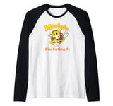 Jay & Silent Bob Mooby's Mascot Wave I'm Eating It Raglan Baseball Tee