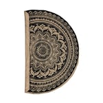 Rund jutematta mandala Ø180 cm