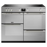 Stoves ST DX STER D1100EI TCH SS 11482 Sterling Deluxe 110cm Induction Range Cooker - STAINLESS STEEL