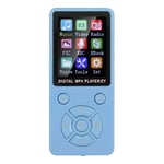 Music MP3 MP4 Player 8G Bluetooth Support 32G Memory Card Eight-Diagram Tactics Buttons Digital Music Player Support Music, Radio, Recording, Video, E-book, Great Gift for Kids(Blue)